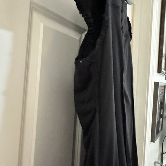 Tadashi TooPlus Size Sequin & Ruffle Mesh Overlay Cocktail Dress 2X - Picture 13 of 15